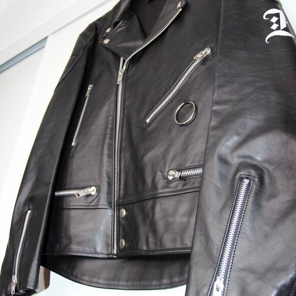 BNWT SS19 UNDERCOVER BOOTLEG TRUTH LEATHER JACKET 3 - Picture 6 of 15